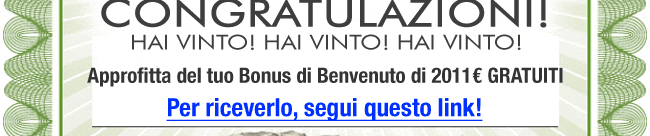 assicurati che l’opzione “mostra immagini” sia attiva per poter approfittare di un’esclusiva offerta gratuita!